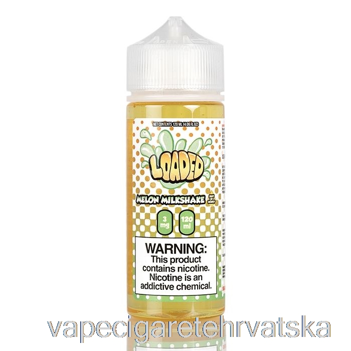 Vape Cigarete Melon Milkshake - Puna E-tekućina - Nemilosrdne Pare - 120 Ml 3 Mg